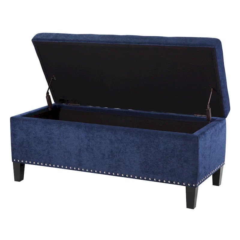 Madison Park Shandra II Tufted Soft Close Storage Bench 7