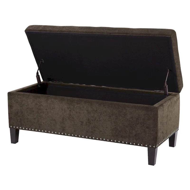 Madison Park Shandra II Tufted Soft Close Storage Bench 11