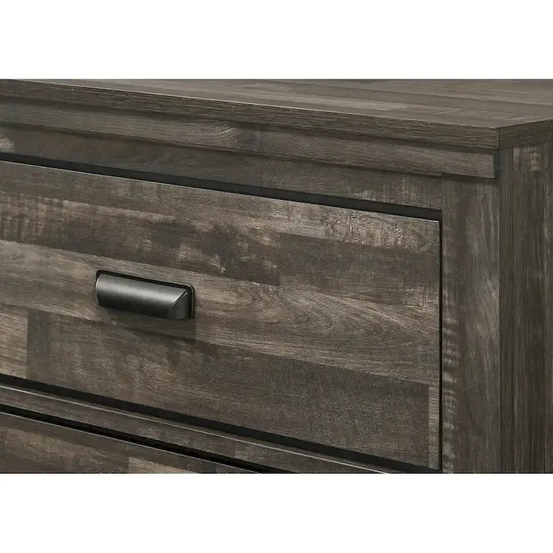 Edyth 3-Piece Brown Platform Bedroom Collection 3