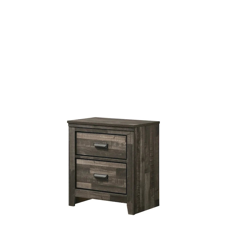 Edyth 3-Piece Brown Platform Bedroom Collection 4