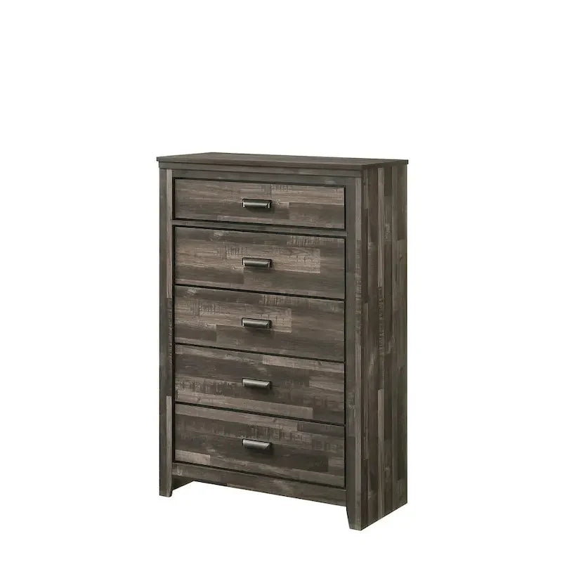 Edyth 3-Piece Brown Platform Bedroom Collection 6