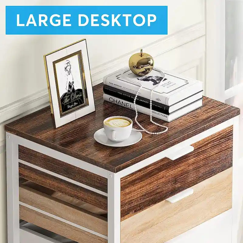 Wooden Storage Cabinet Organizer with 5 and 7 Drawer Options 14