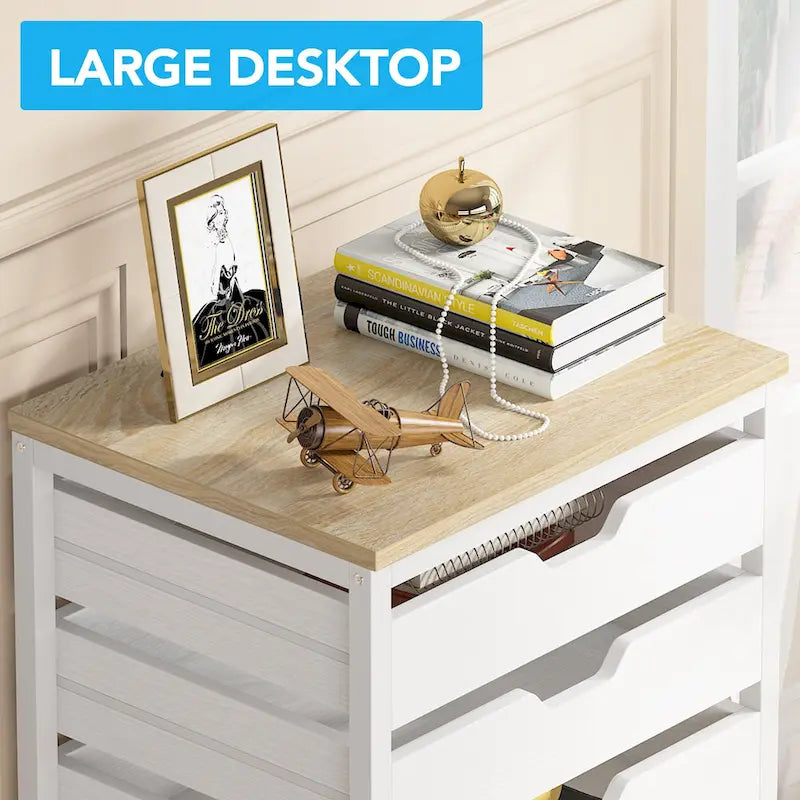 Wooden Storage Cabinet Organizer with 5 and 7 Drawer Options 20