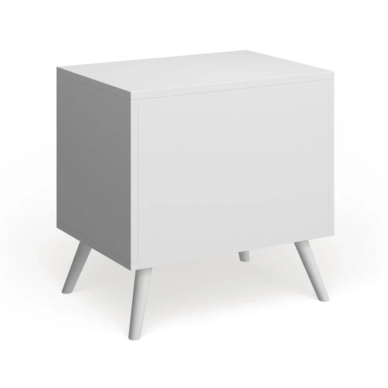 Carson Carrington Bodo Mid-Century Modern 2-Drawer Wooden Nightstand 8
