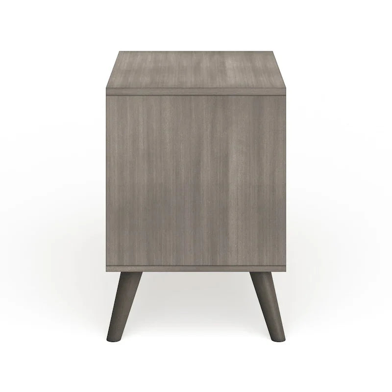 Carson Carrington Bodo Mid-Century Modern 2-Drawer Wooden Nightstand 10