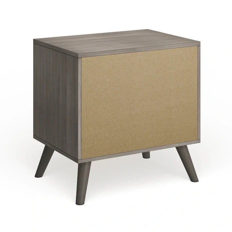 Carson Carrington Bodo Mid-Century Modern 2-Drawer Wooden Nightstand 11