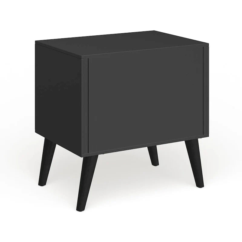 Carson Carrington Bodo Mid-Century Modern 2-Drawer Wooden Nightstand 15