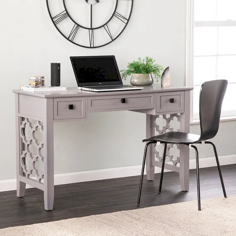 SEI Furniture Eden Writing Desk with Storage Solutions 1