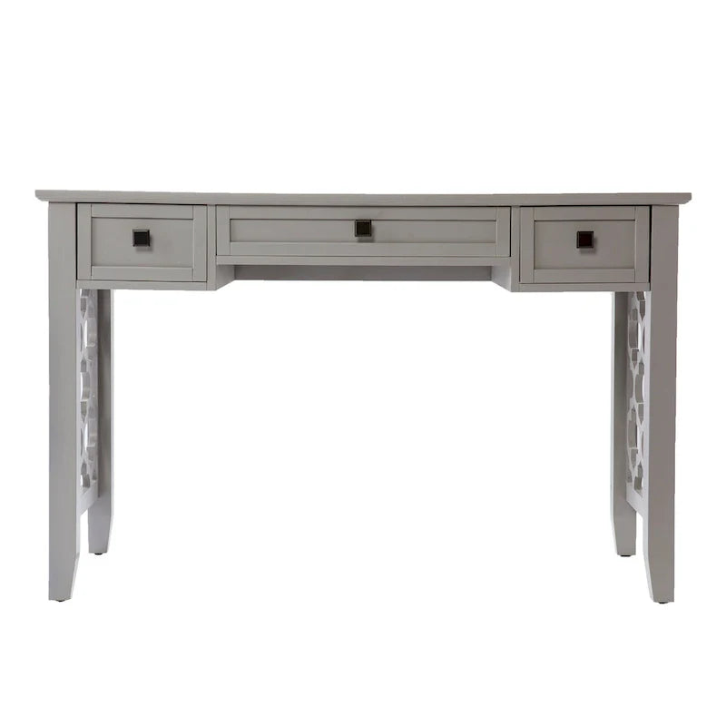 SEI Furniture Eden Writing Desk with Storage Solutions 4