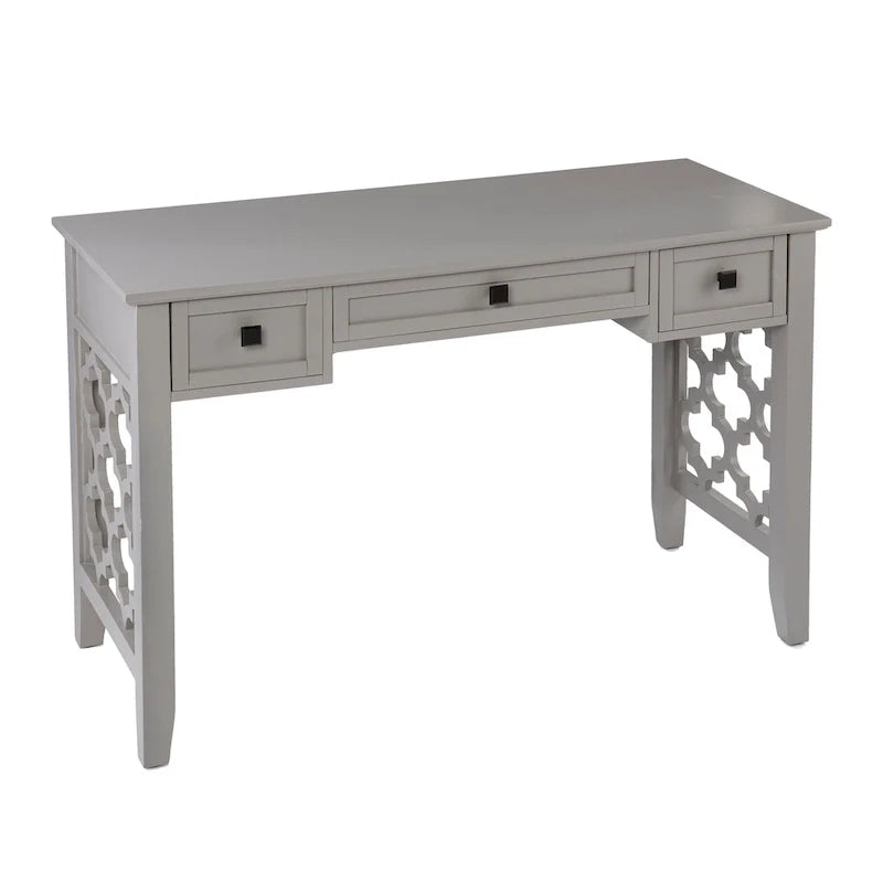 SEI Furniture Eden Writing Desk with Storage Solutions 5