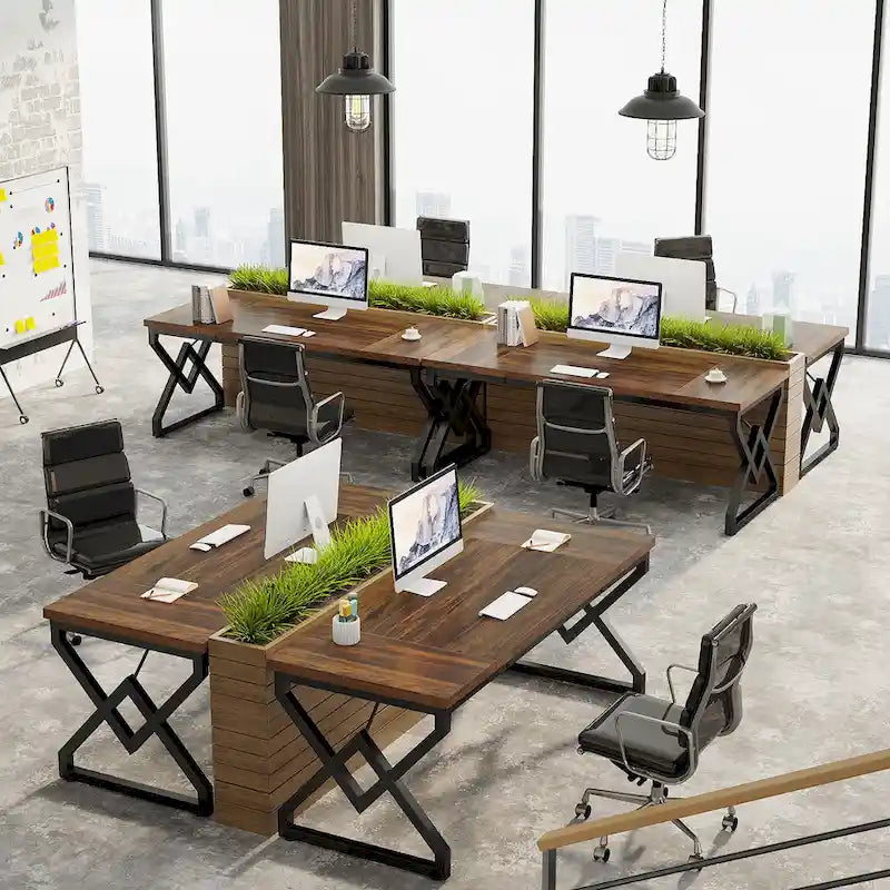 63-Inch Spacious Executive Desk for Home Office Use 5