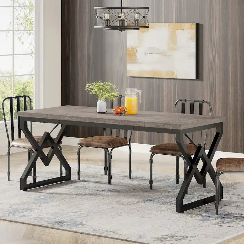 63-Inch Spacious Executive Desk for Home Office Use 11