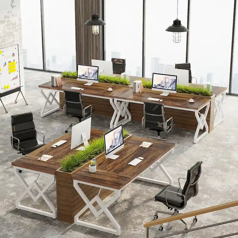 63-Inch Spacious Executive Desk for Home Office Use 19