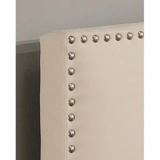 Newport Upholstered Headboard Featuring Nailhead Accents 2