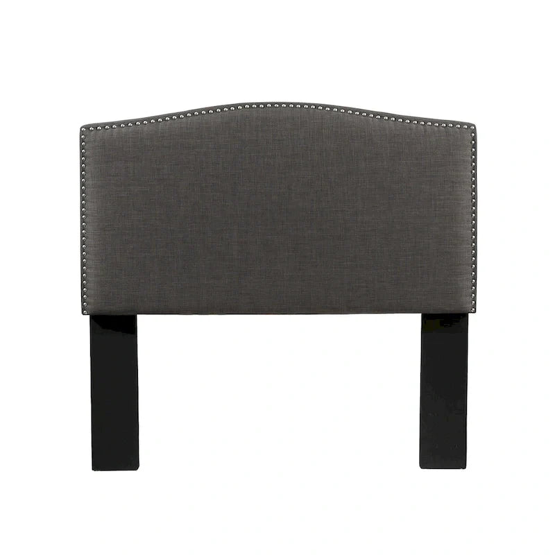 Newport Upholstered Headboard Featuring Nailhead Accents 6