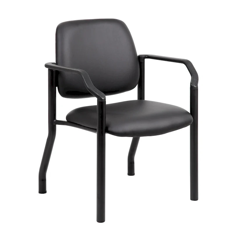 Boss Office Products Antimicrobial Guest Chair for Big and Tall Individuals 45