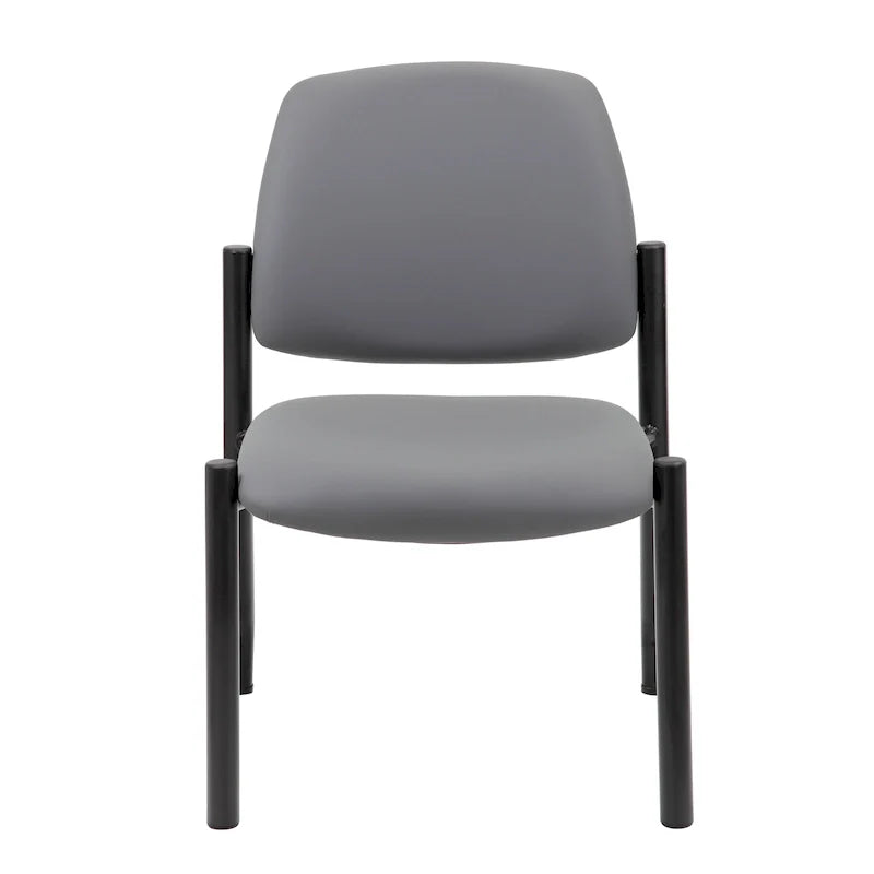 Boss Office Products Antimicrobial Guest Chair for Big and Tall Individuals 48