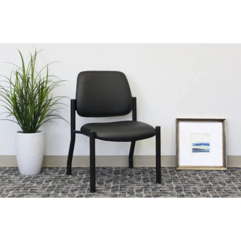 Boss Office Products Antimicrobial Guest Chair for Big and Tall Individuals 1
