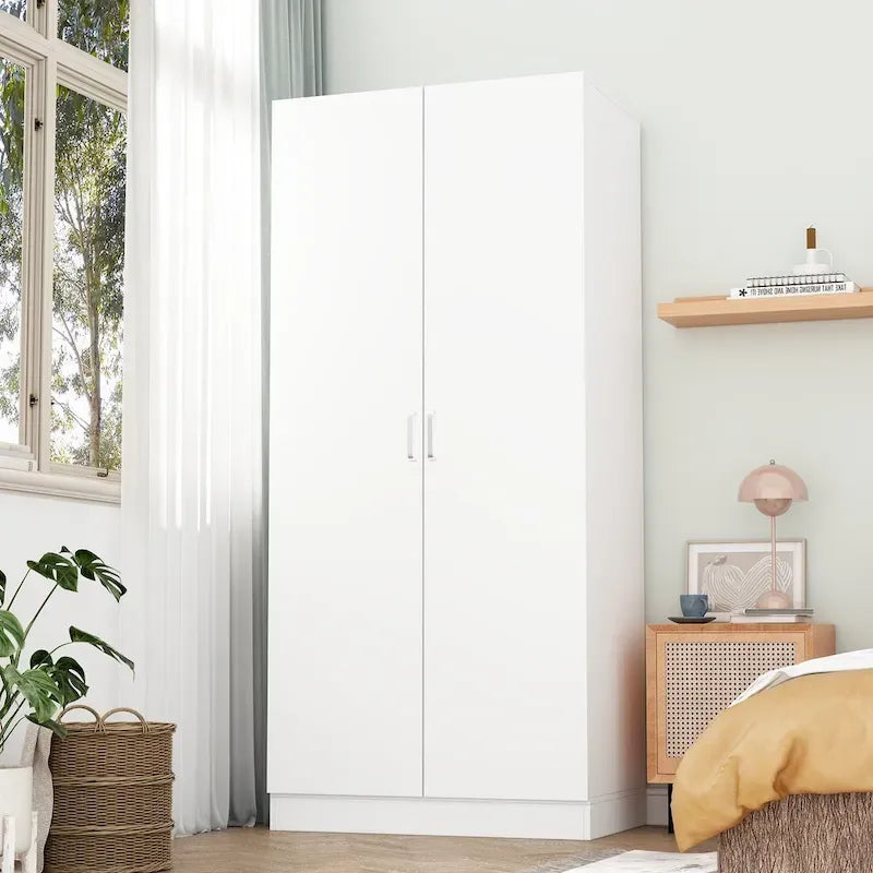 5-Shelf Wardrobe Cabinet with Double Doors 2