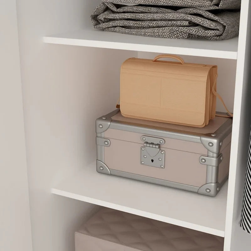 5-Shelf Wardrobe Cabinet with Double Doors 11