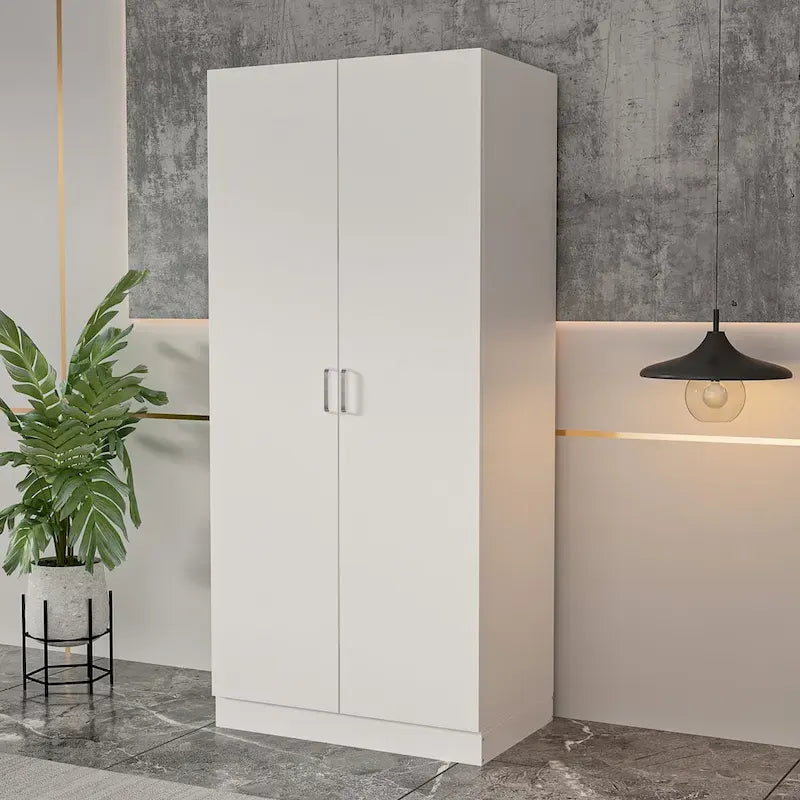 5-Shelf Wardrobe Cabinet with Double Doors 14