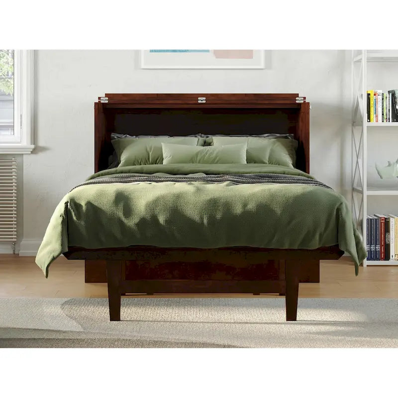 Walnut Northampton Murphy Bed Desk 6