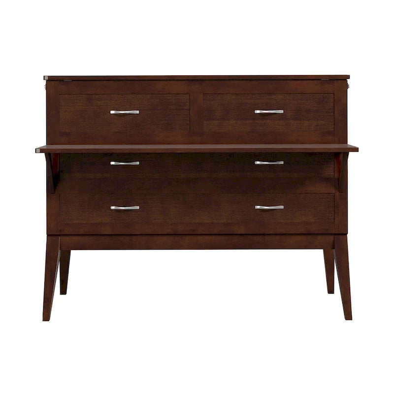 Walnut Northampton Murphy Bed Desk 11
