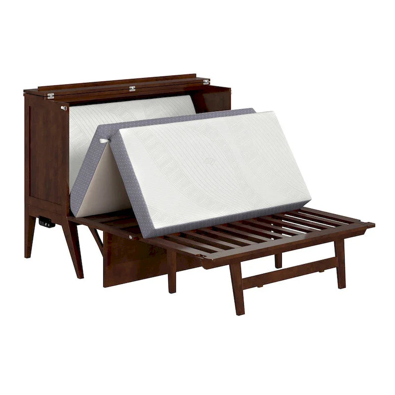 Walnut Northampton Murphy Bed Desk 12