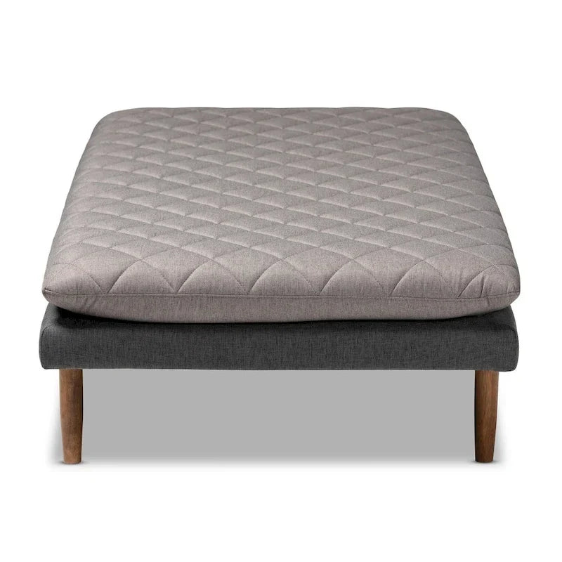 Marit Upholstered Wood Daybed in Mid-Century Modern Style 5