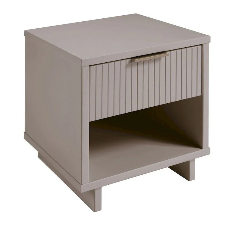 Manhattan Comfort Granville Modern Nightstand with 1 Drawer 1