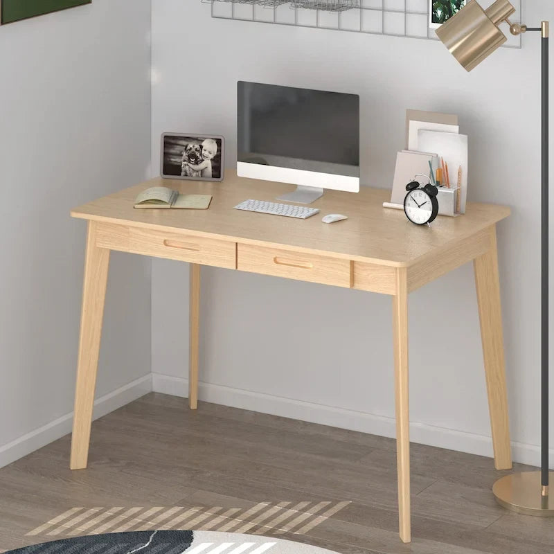 39.4-Inch Wooden Writing and Computer Desk 34