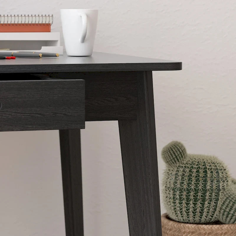 39.4-Inch Wooden Writing and Computer Desk 13