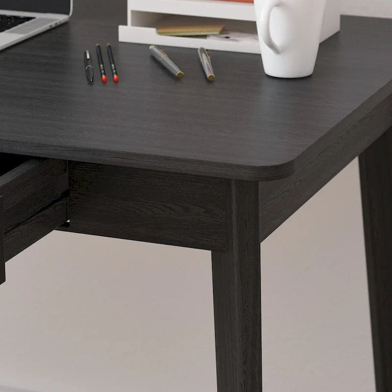 39.4-Inch Wooden Writing and Computer Desk 14