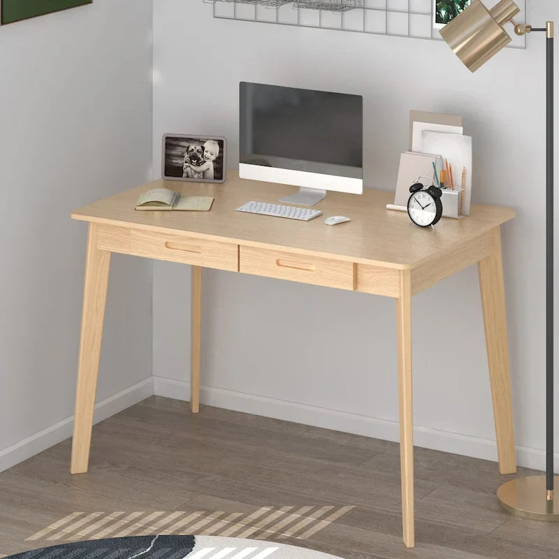 39.4-Inch Wooden Writing and Computer Desk 16
