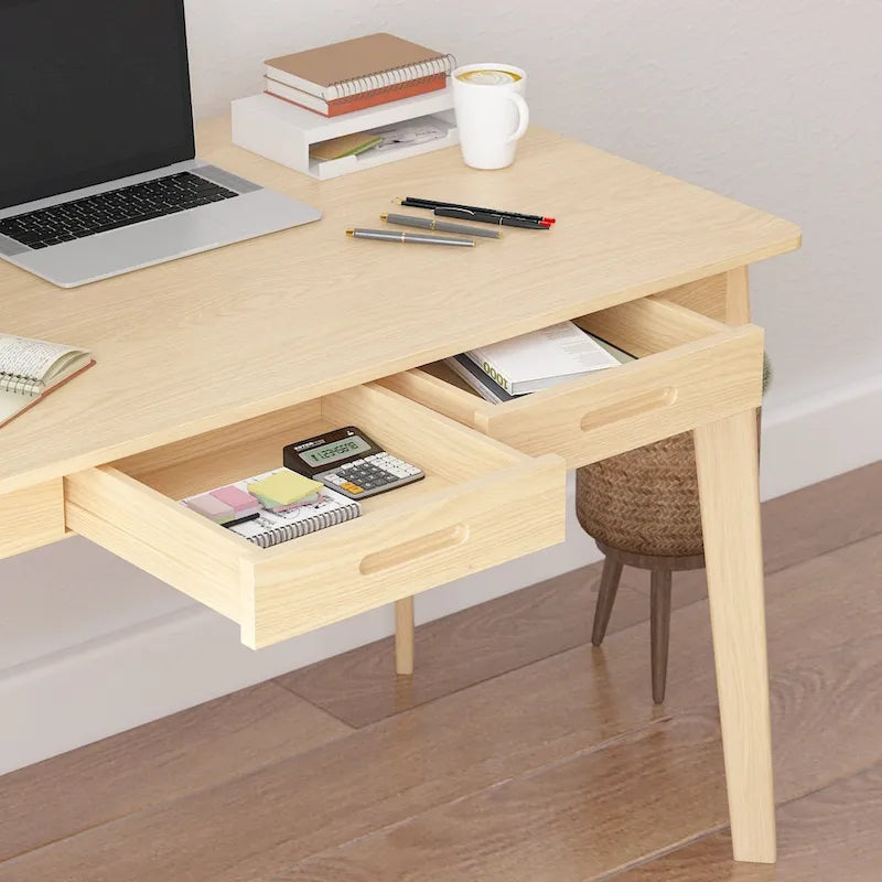39.4-Inch Wooden Writing and Computer Desk 19