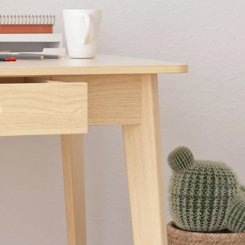 39.4-Inch Wooden Writing and Computer Desk 20