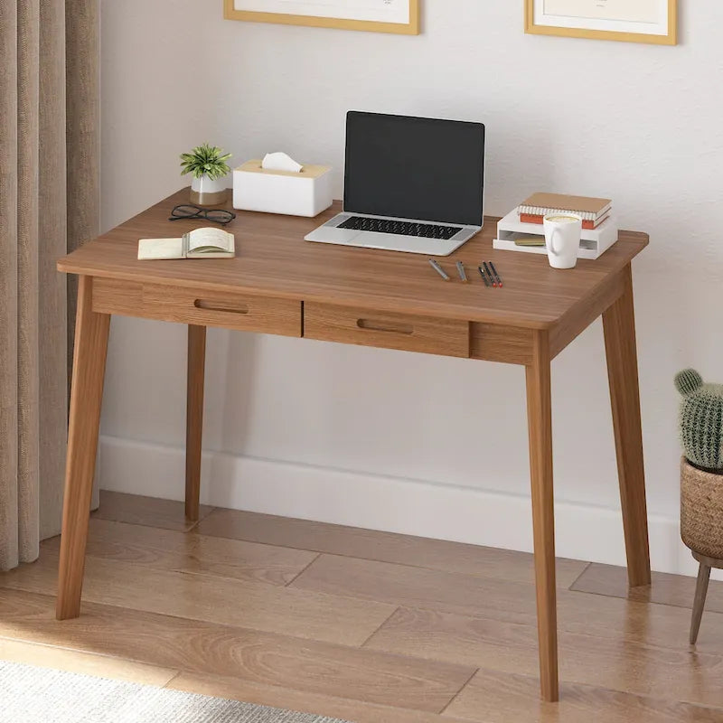 39.4-Inch Wooden Writing and Computer Desk 24