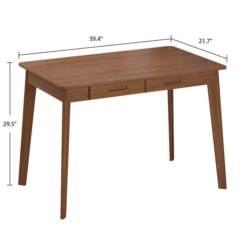39.4-Inch Wooden Writing and Computer Desk 25