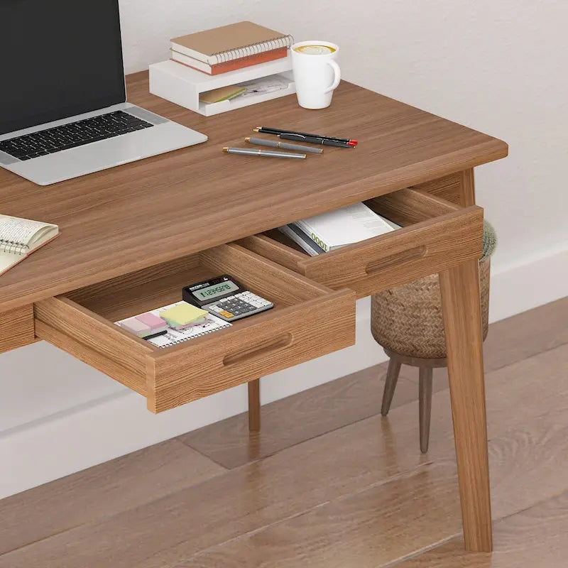 39.4-Inch Wooden Writing and Computer Desk 26