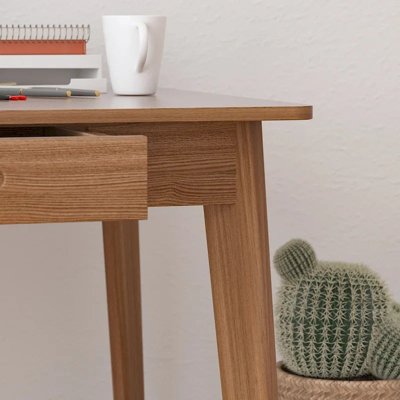 39.4-Inch Wooden Writing and Computer Desk 28