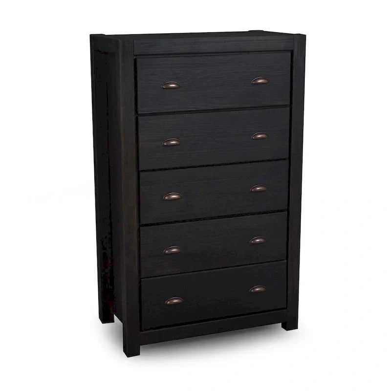Montauk Solid Wood Chest with 5 Drawers by Grain Wood Furniture 13