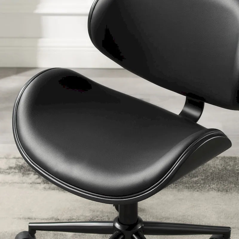 Corvus Madonna Adjustable Curved Office Chair in Mid-Century Modern Style 14