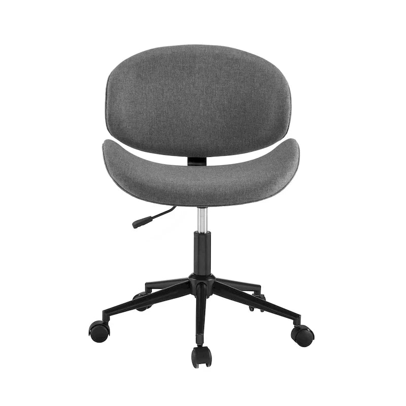 Corvus Madonna Adjustable Curved Office Chair in Mid-Century Modern Style 25