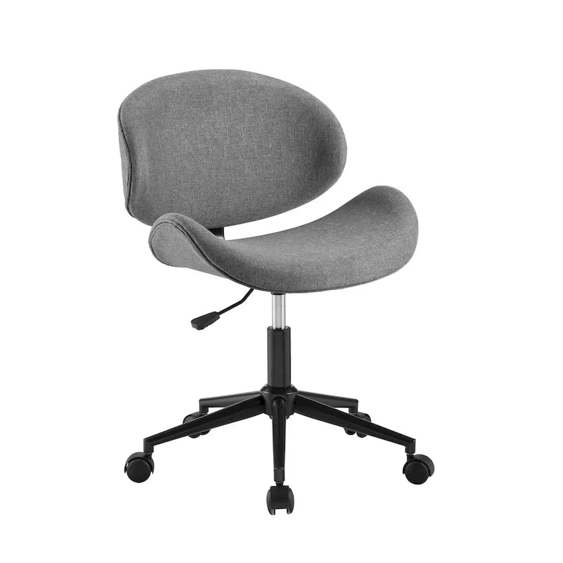 Corvus Madonna Adjustable Curved Office Chair in Mid-Century Modern Style 26