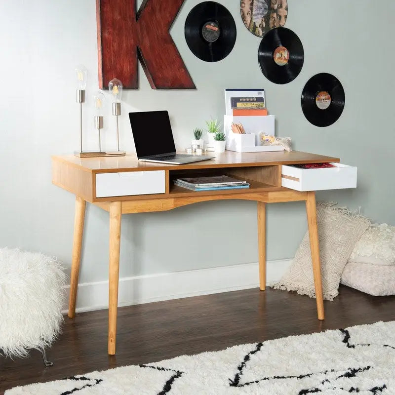 Linon Monroe Ash Writing Desk 5