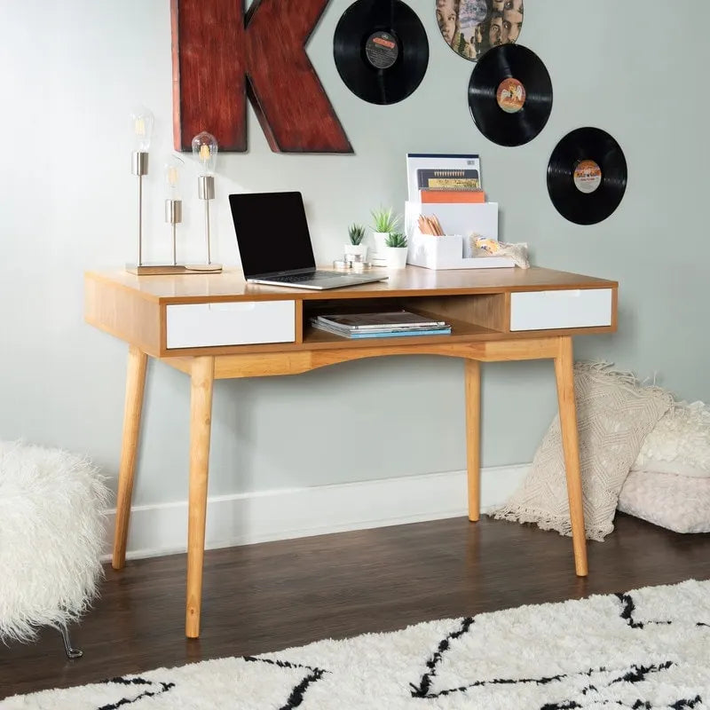 Linon Monroe Ash Writing Desk 6