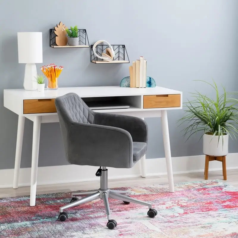 Linon Monroe Ash Writing Desk 9
