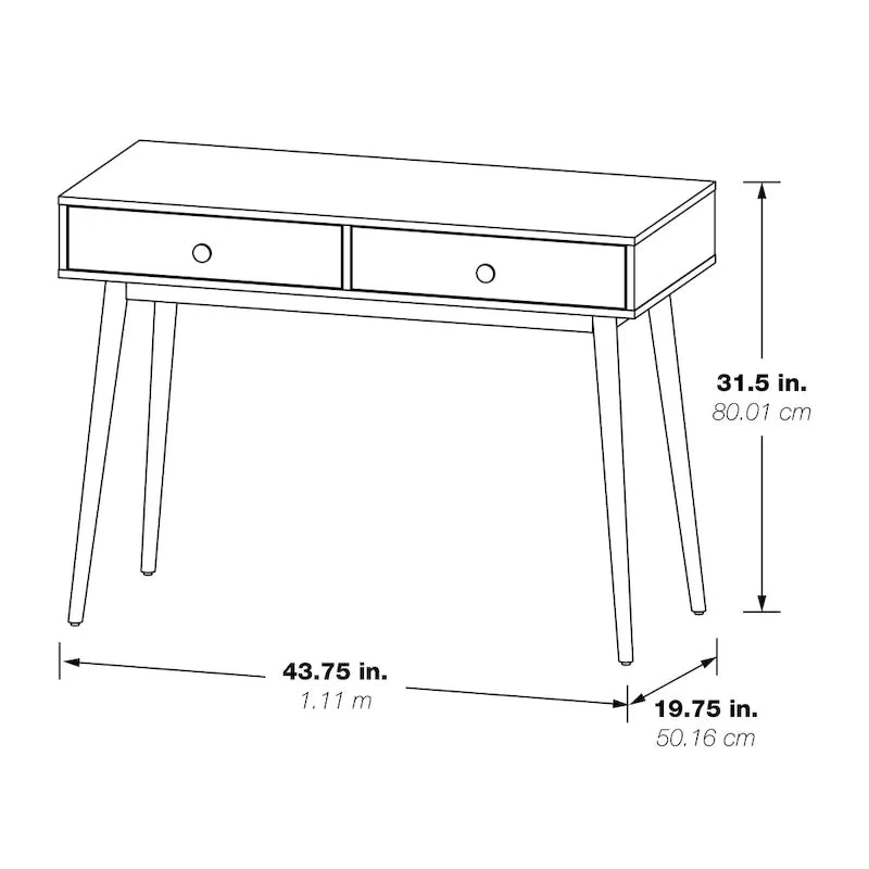 Mid-Century Kayla Writing Desk 4