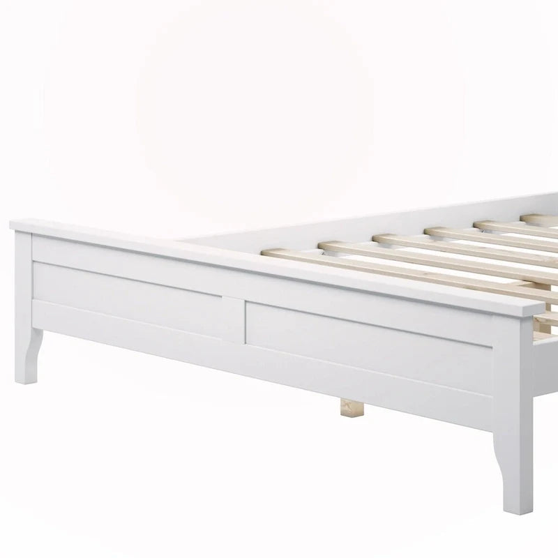 Solid Wood Full-Size Platform Bed 9