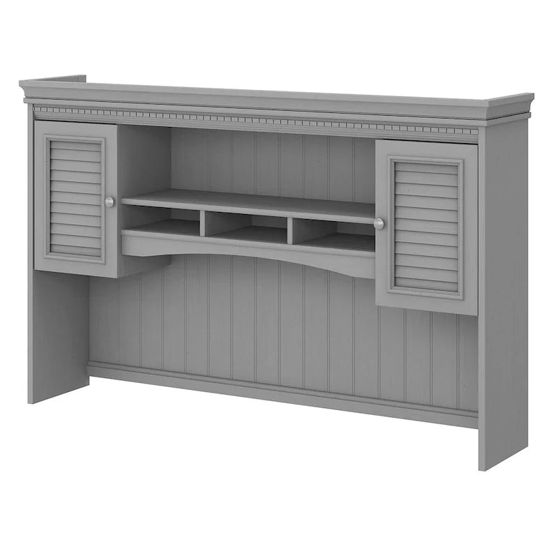 Bush Furniture Fairview 60W L-Shaped Desk Hutch 2